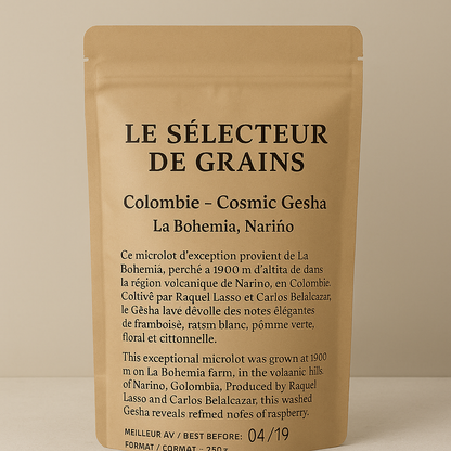 Cosmic Gesha | Raspberry, lemongrass & white grape
